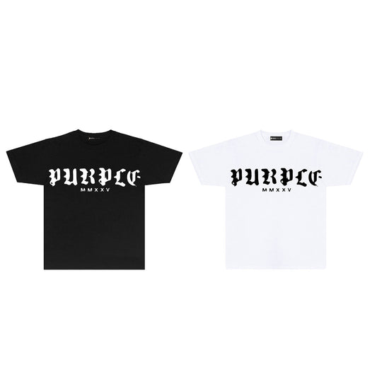 Purple short sleeves