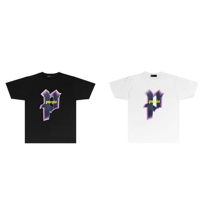 Purple short sleeves