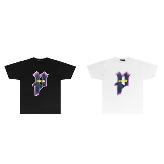 Purple short sleeves