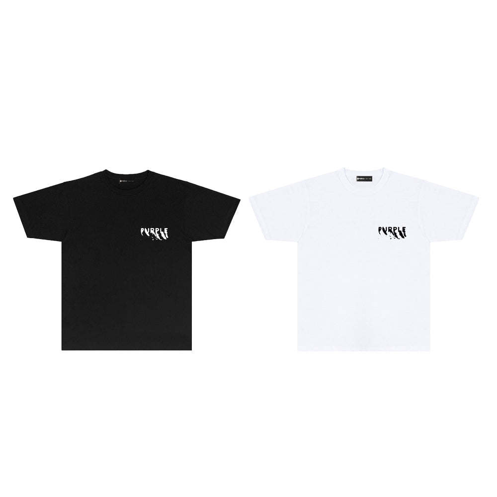 Purple short sleeves