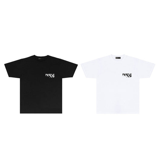 Purple short sleeves