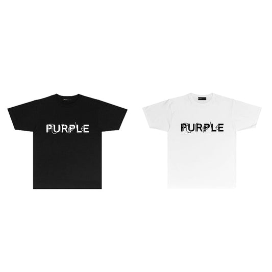 Purple short sleeves