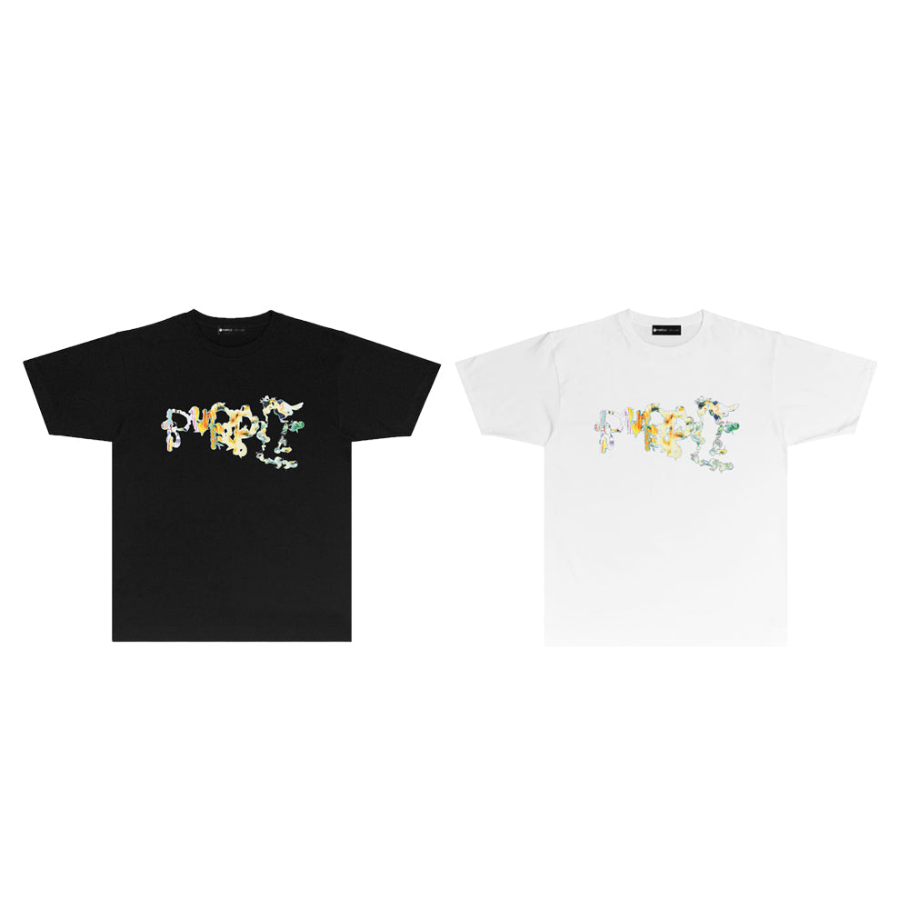 Purple short sleeves