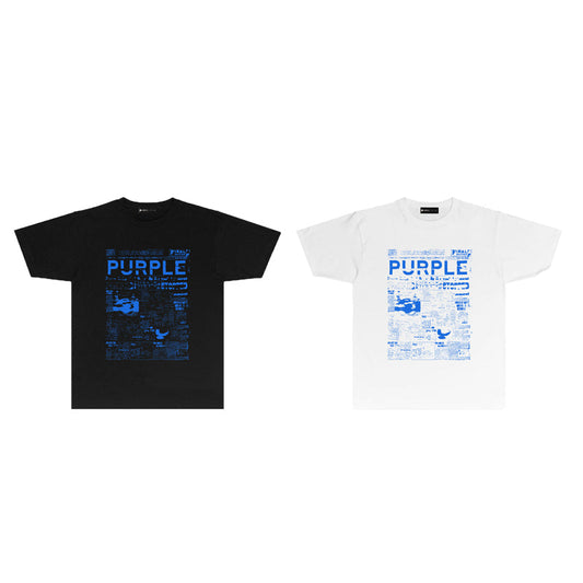 Purple short sleeves