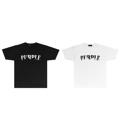 Purple short sleeves