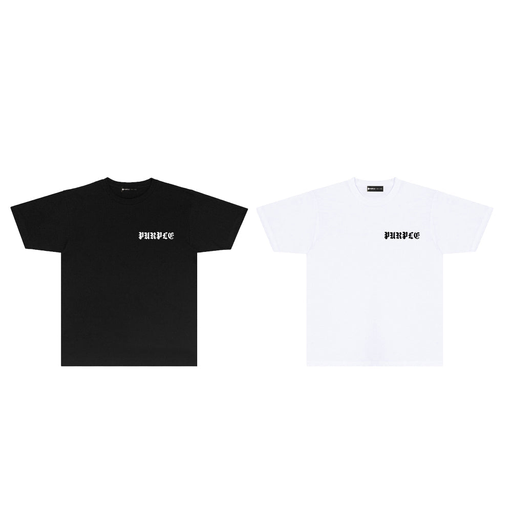 Purple short sleeves