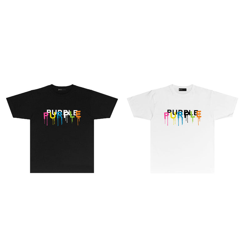 Purple short sleeves