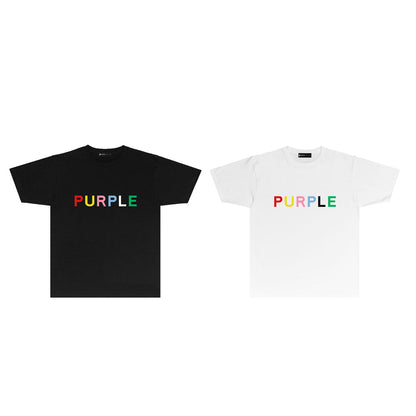 Purple short sleeves