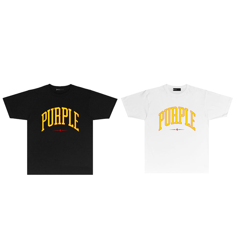 Purple short sleeves