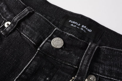 Purple Short Jeans 5085