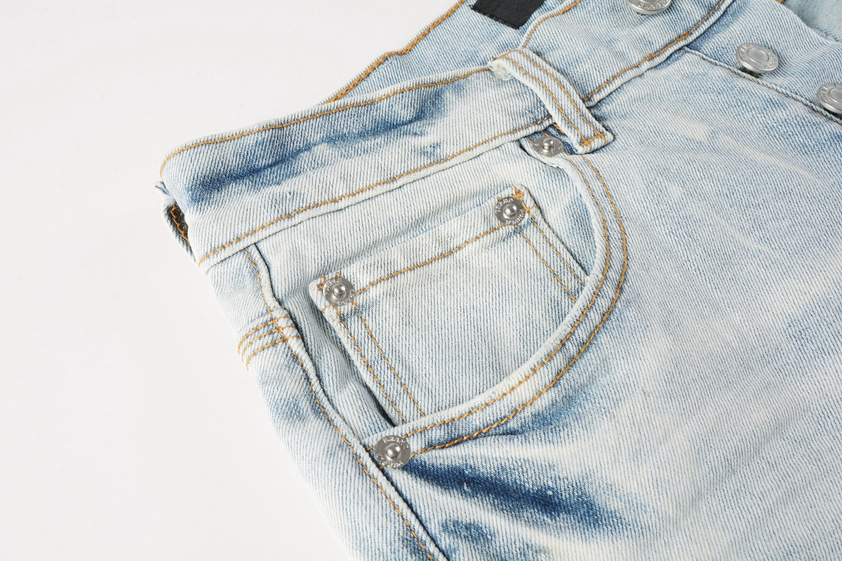 Purple Short Jeans 5017