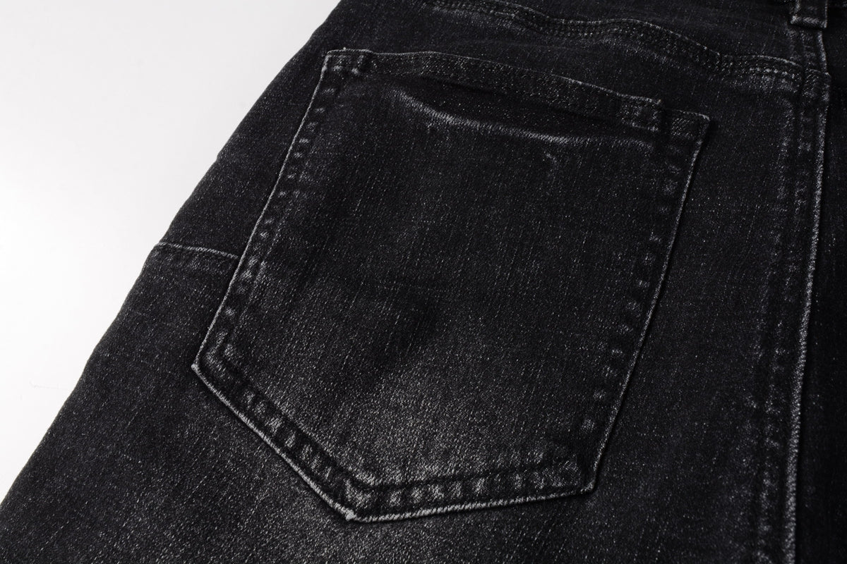 Purple Short Jeans 5085