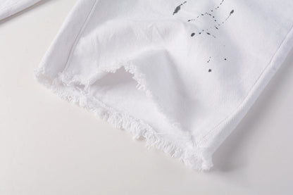 Purple Short Jeans 5021