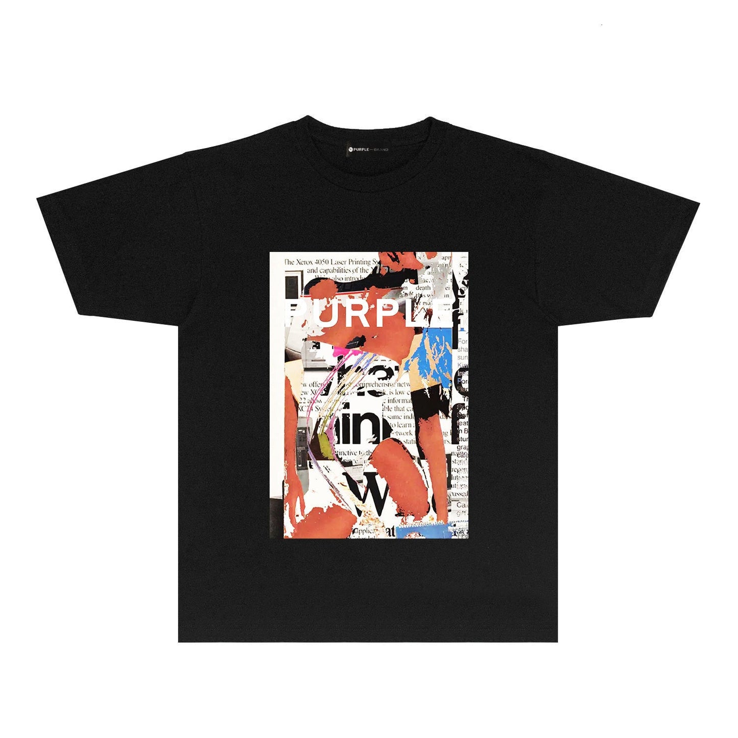 Purple short sleeves