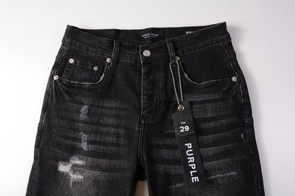 Purple Short Jeans 5083