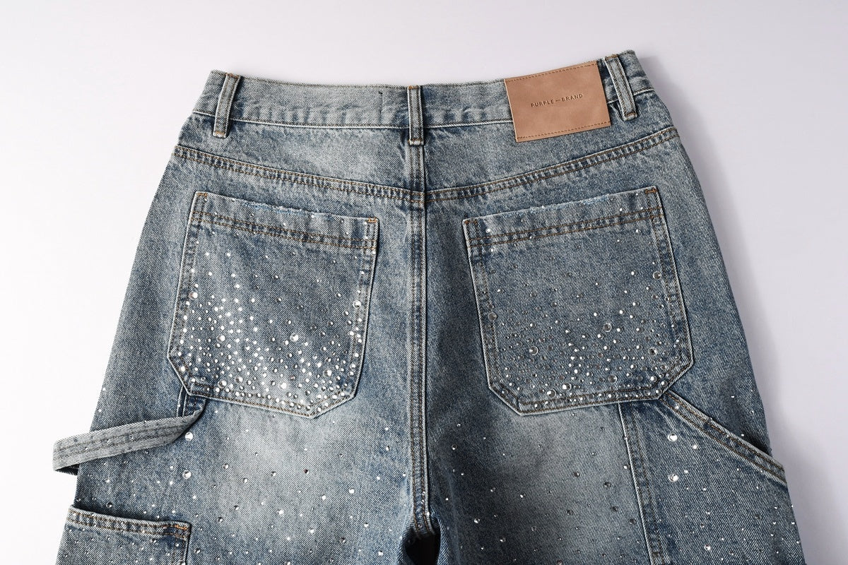 Purple Short Jeans 5097