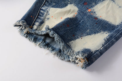 Purple Short Jeans 5090