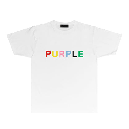 Purple short sleeves