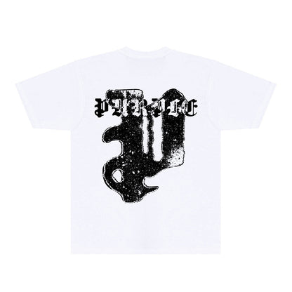 Purple short sleeves