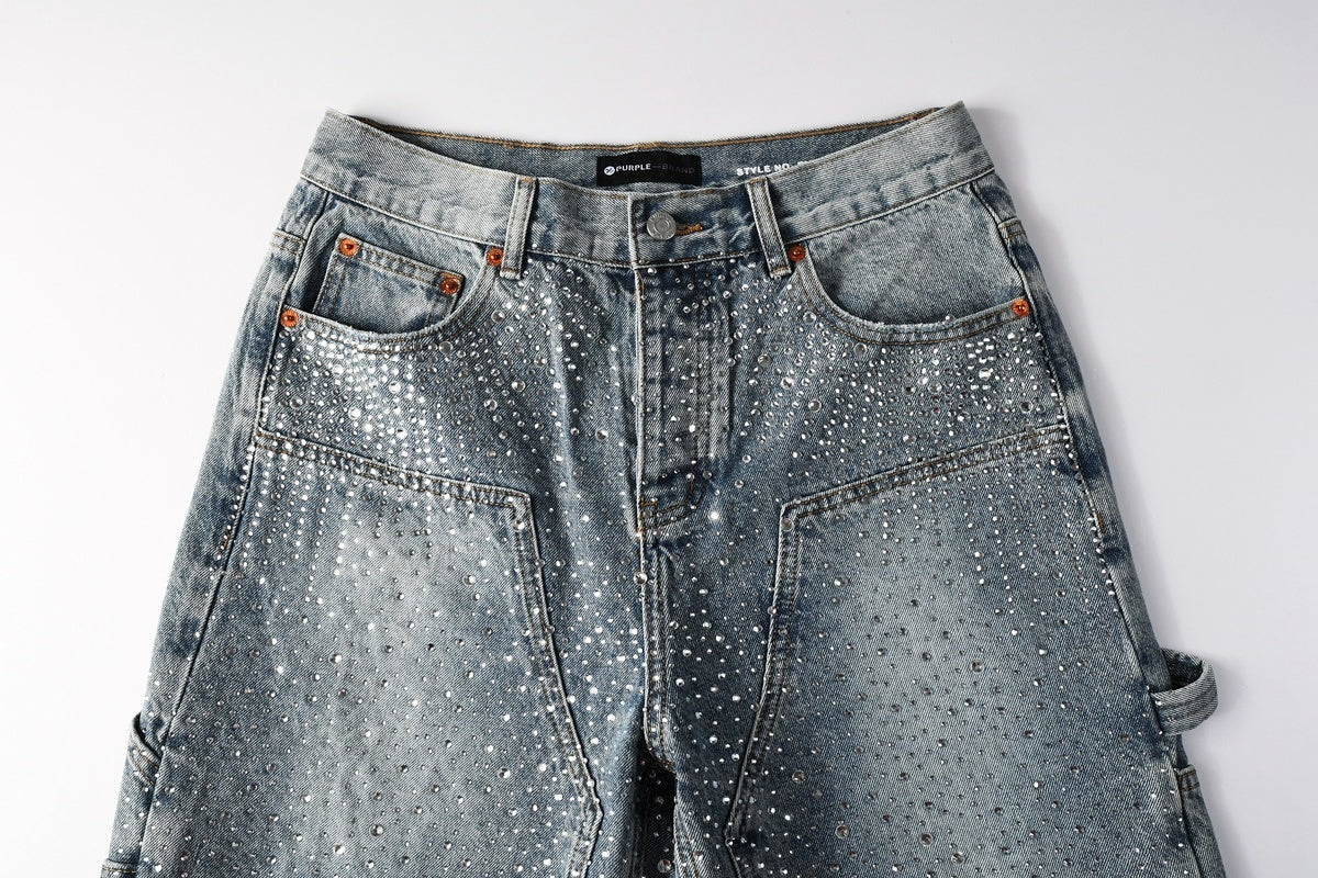 Purple Short Jeans 5097