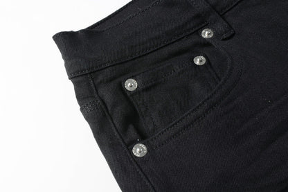 Purple Short Jeans 5023