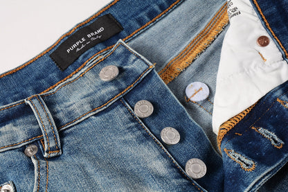 Purple Short Jeans 5013