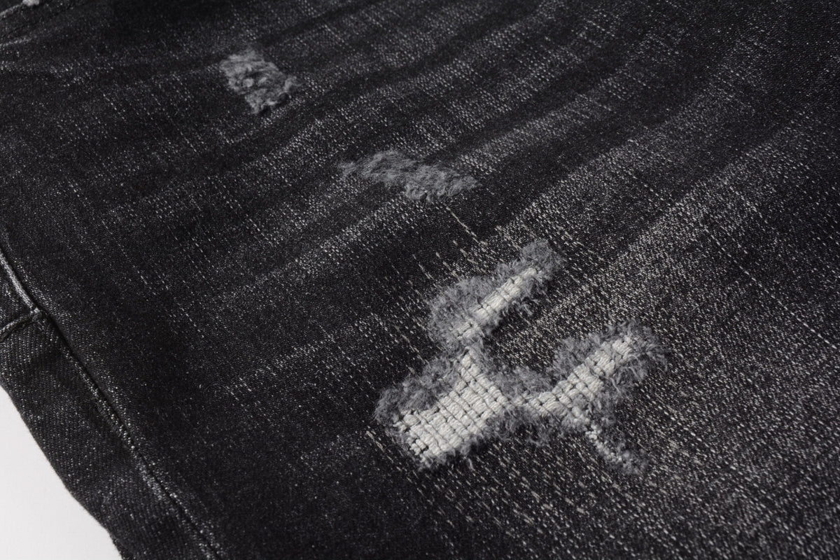 Purple Short Jeans 5083