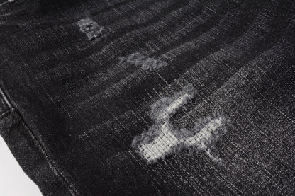 Purple Short Jeans 5083