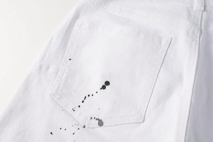 Purple Short Jeans 5021