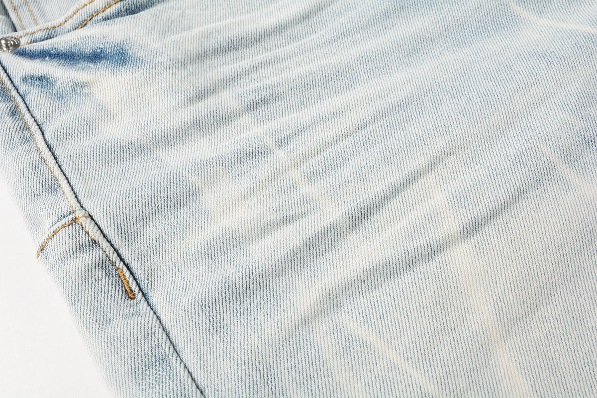 Purple Short Jeans 5017