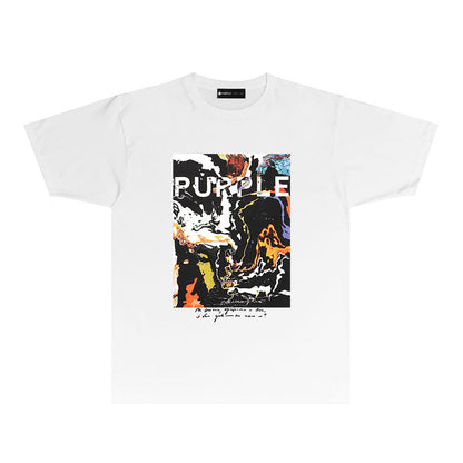 Purple short sleeves