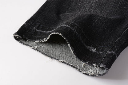 Purple Short Jeans 5083