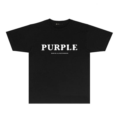 Purple short sleeves
