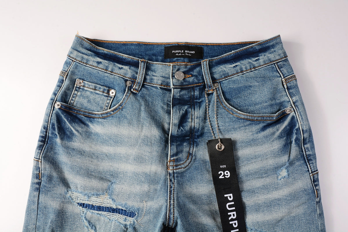 Purple Short Jeans 5013